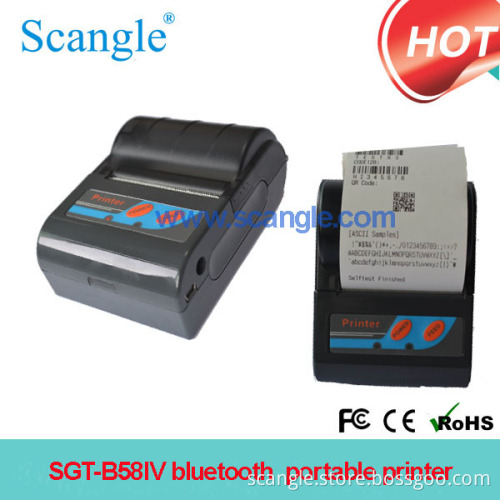 Small Mobile Portable Thermal Receipt Printer with Bluetooth Sgt-B58IV